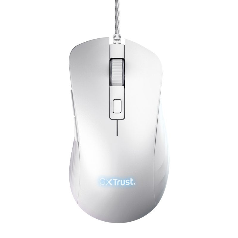 Ratón Gaming Trust Gaming Gxt 924 Ybar+ Hasta 25600 Dpi Blanco