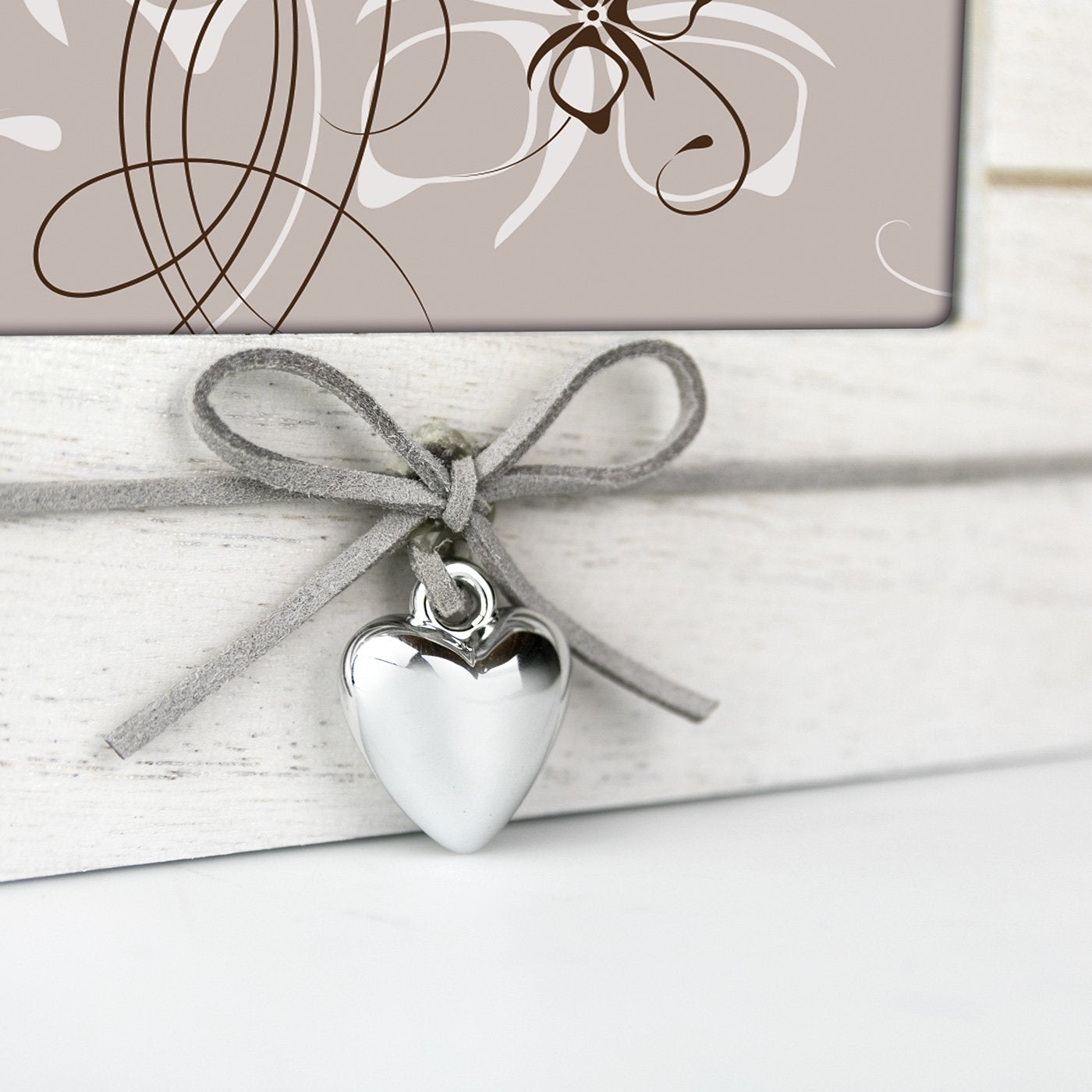 Marco Fotos Zep Arial Vertikal 13x18 Madera Retrato Blanco Xd557v