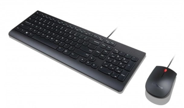 Lenovo +Raton - Essential Wirojo Combo (Pl)