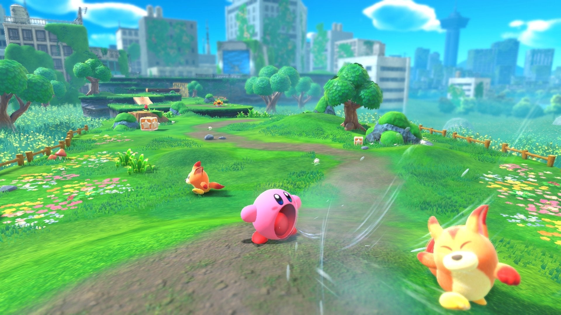 Juego Para Consola Nintendo Switch Kirby Y La Tierra Olvidada