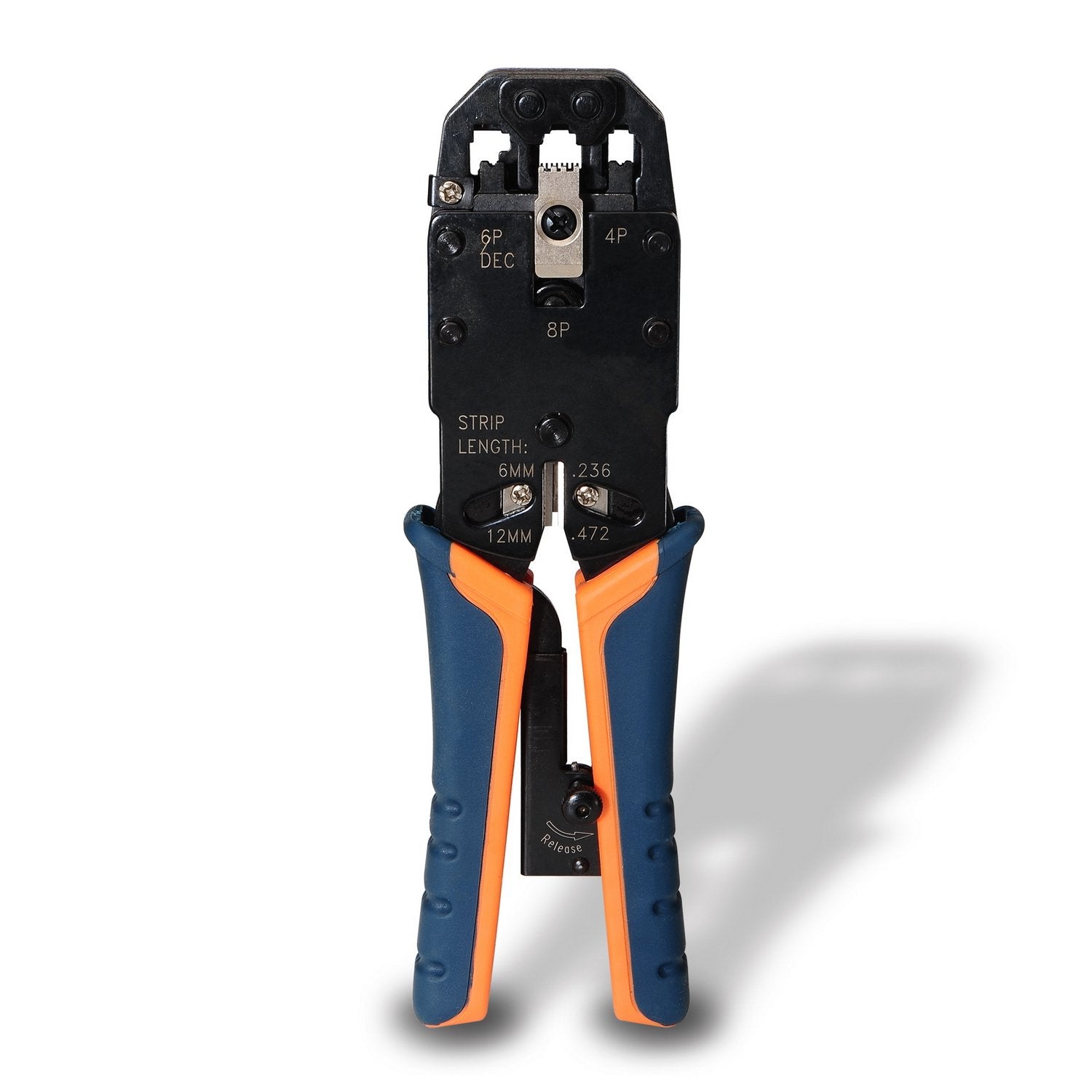 Aisens Crimpadora Metalica De Carraca Rj10/Rj11/Rj12/Rj45 A142-0311