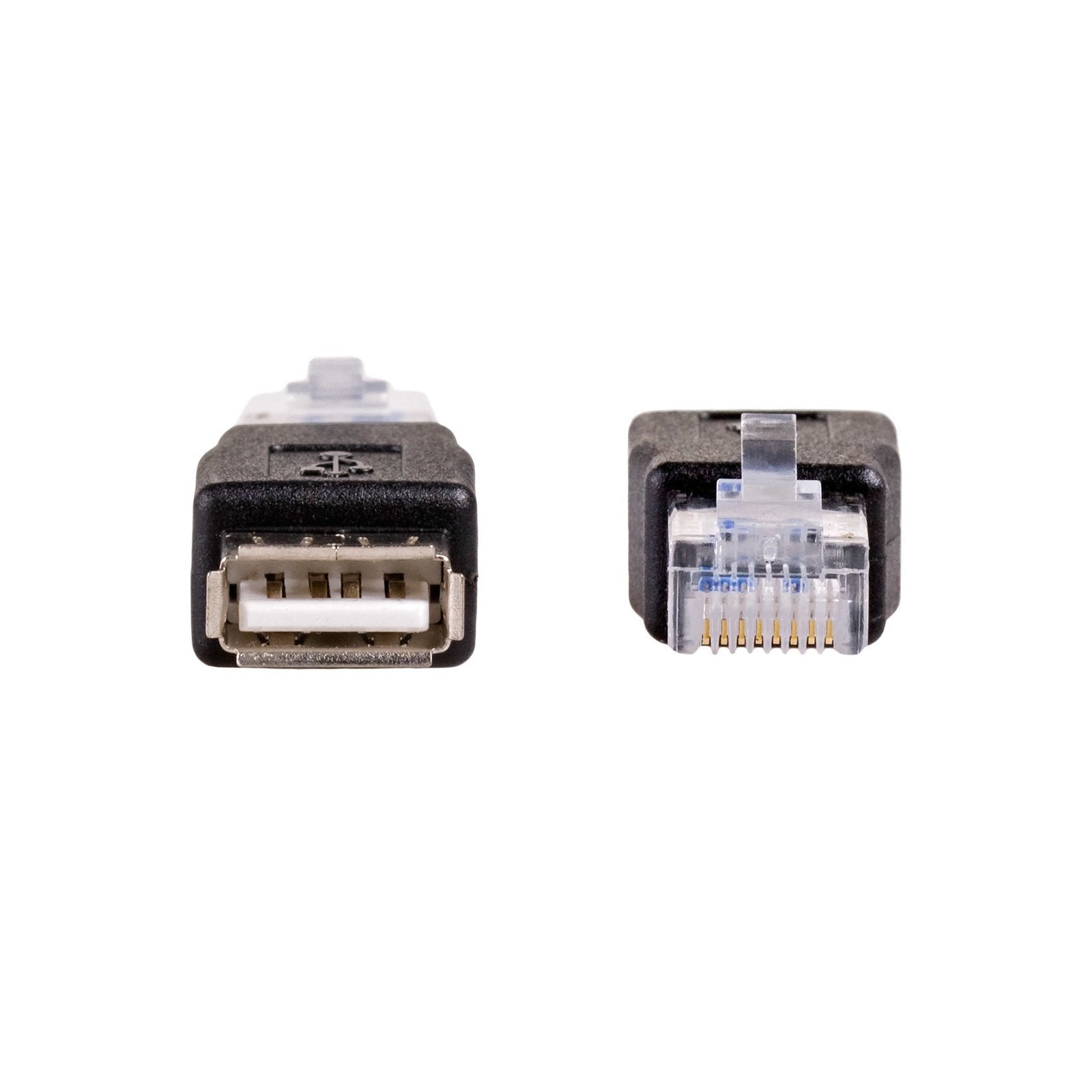 Akyga Ak-Ad-27 Adaptador De Cable Rj45 Usb 2.0 Type A Negro (Usb 2.0 F - Rj45 M