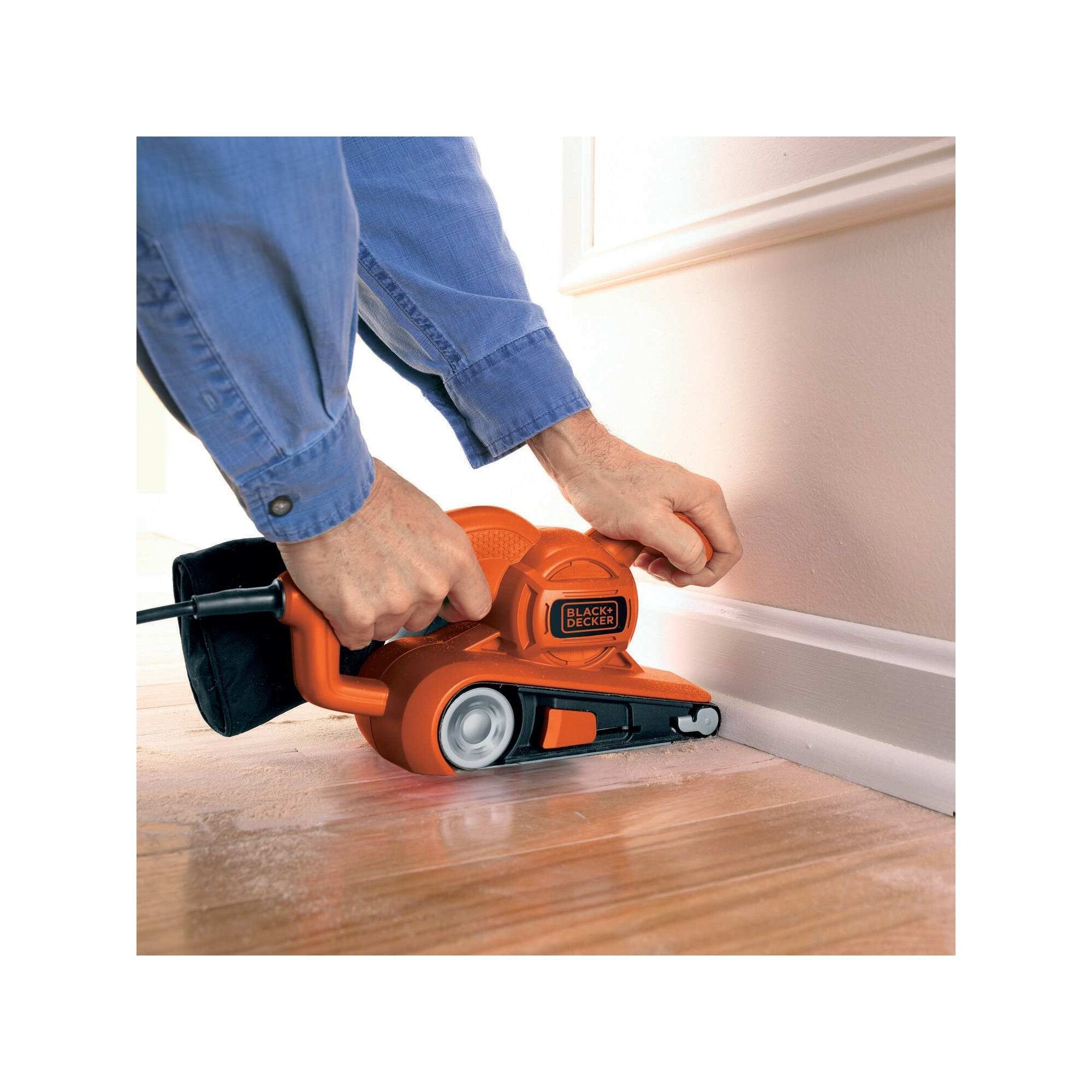 EAN 5035048175163 - Black & Decker KA86-QS lijadora portátil Lijadora de banda Naranja imagen 2