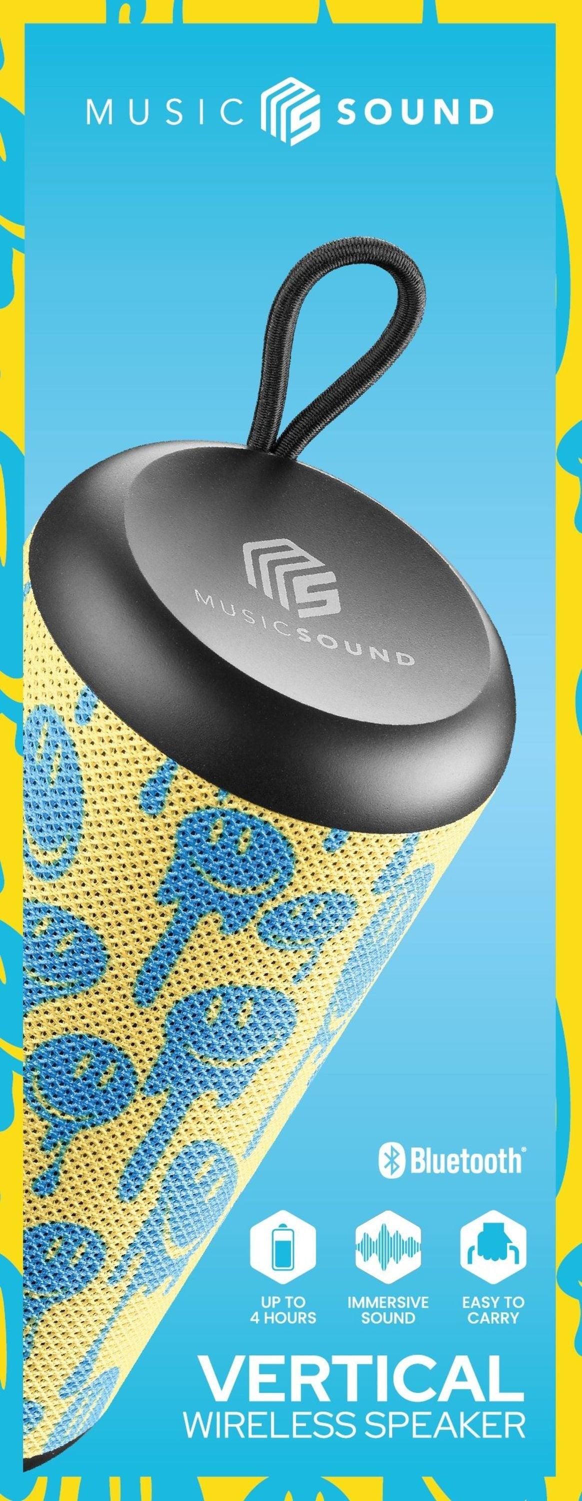 Cellularline Music & Sound Azultooth Vertical Speaker Smile