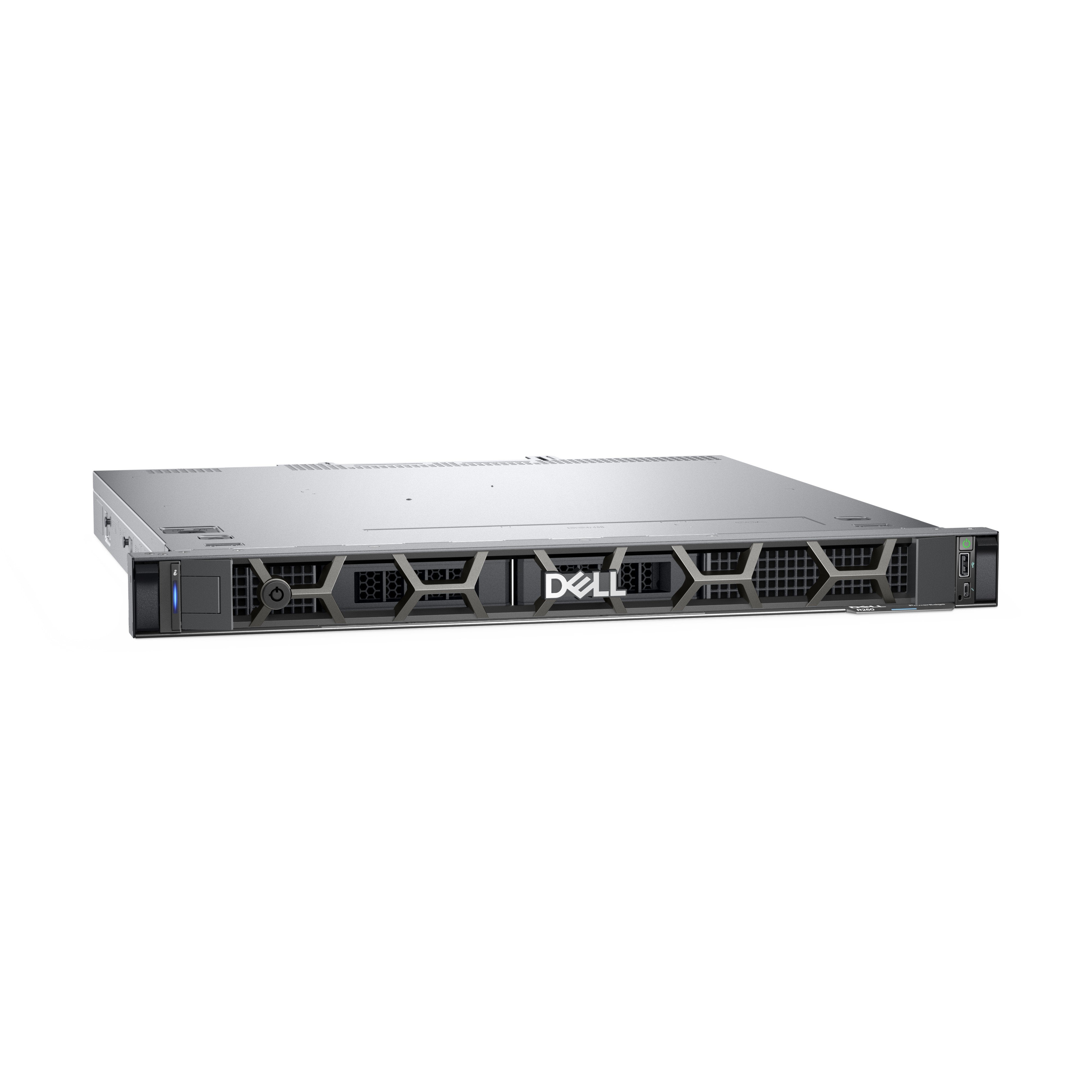 Dell Pe R260 Chassis 2x3.5 Cabled Xeon 6 Performance 6315p 16gb 1x2tb Hdd Sata On Board Idrac9 Basic 16g 3y Nbd