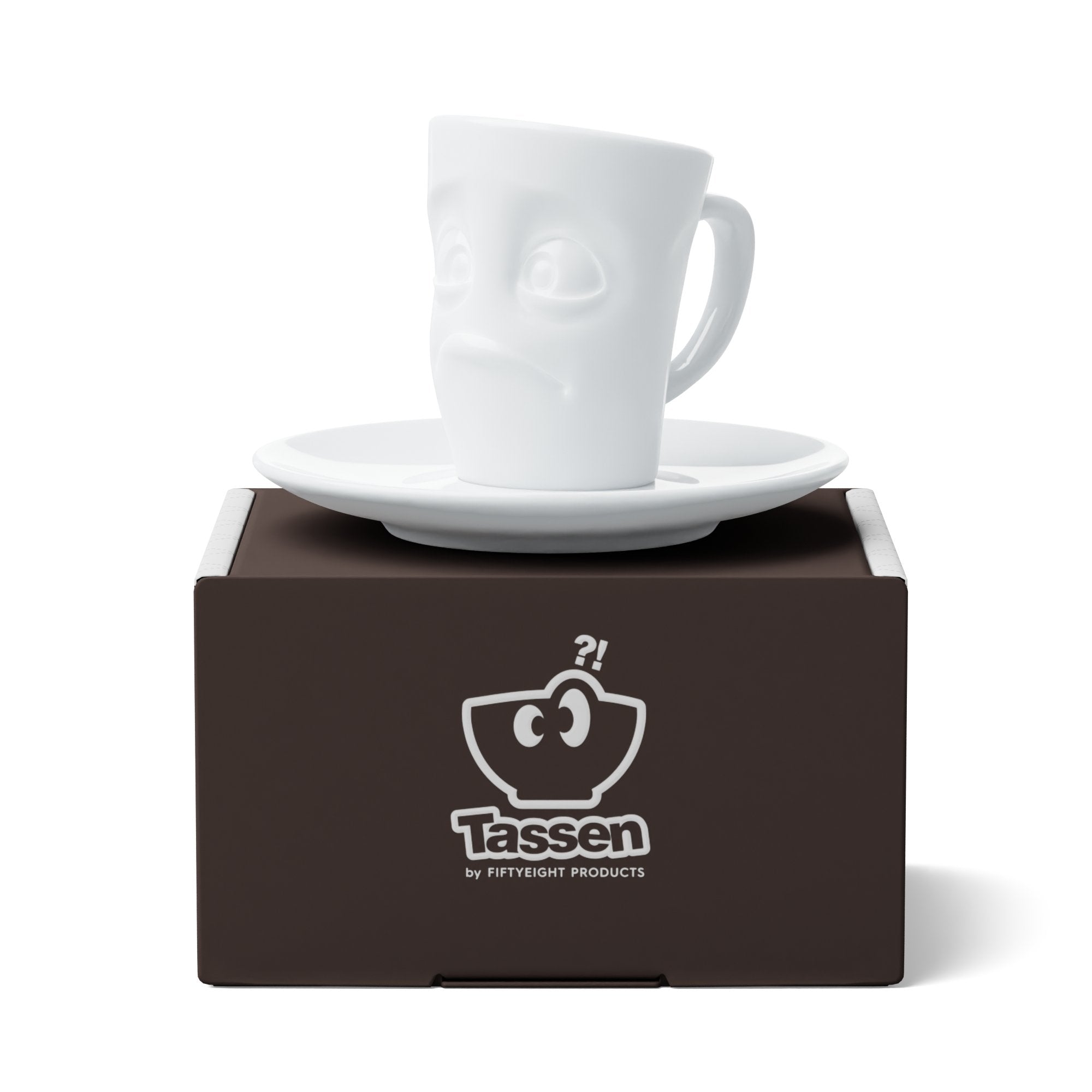 Fiftyeight Espresso Mug Con Henkel 80ml - Verdutzt Blanco