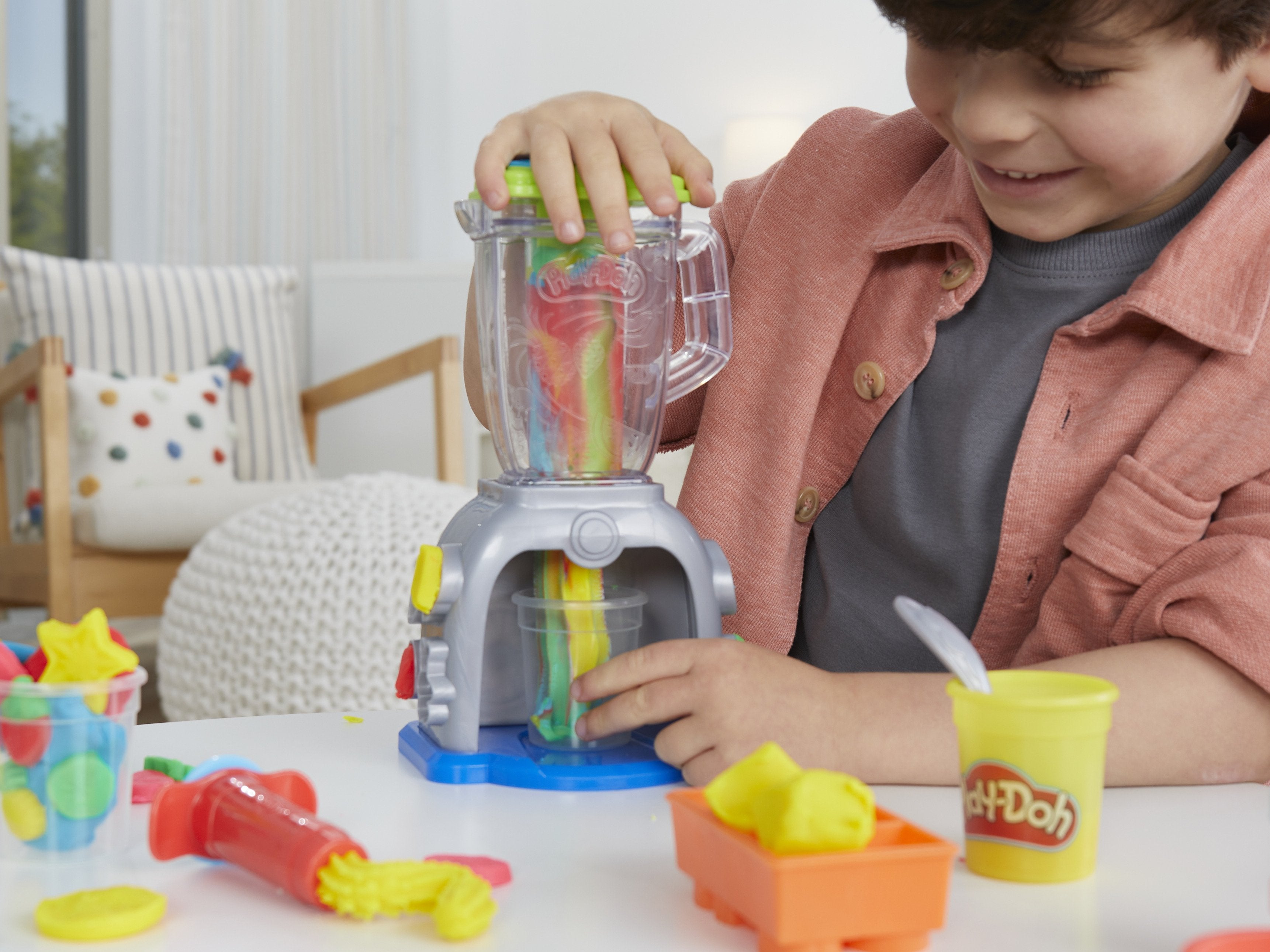 Batidora De Batidos Hasbro Play-Doh, Amasadora Multicolor F91425l0
