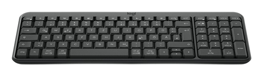 Logitech K250 Compact Wireless Keyb. Graphite Bluetooth De
