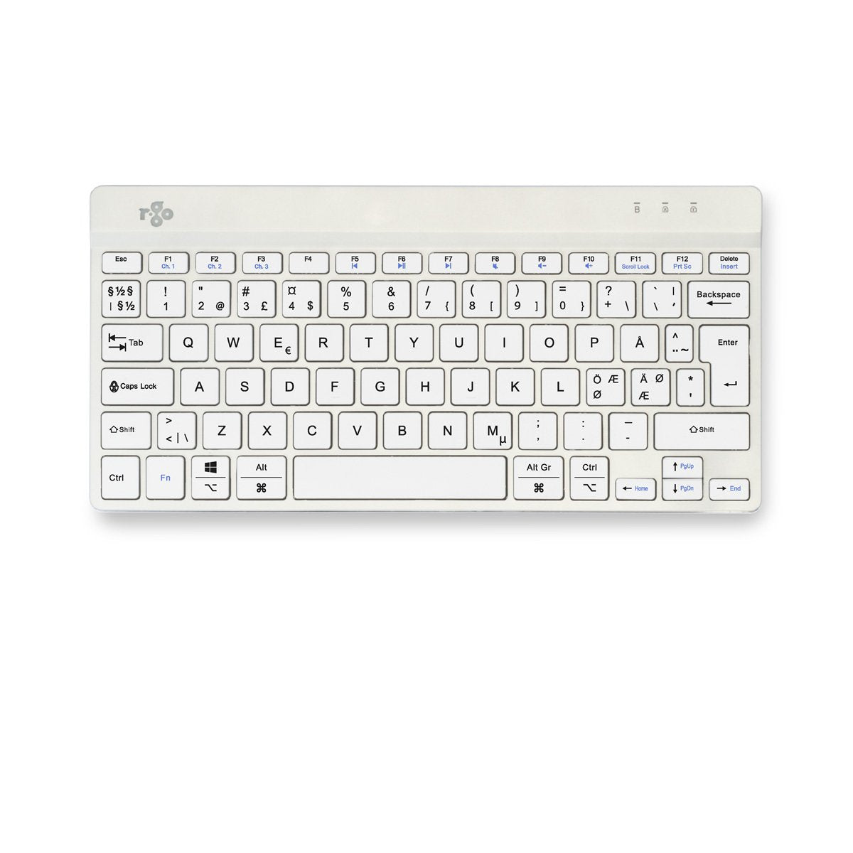 EAN 8719274492078 - R-Go Tools RGOCONDWLWH teclado Oficina Holandés imagen 3