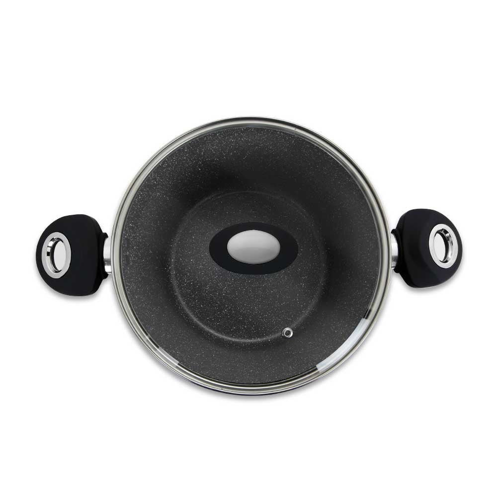 Orbegozo Cfh 3024 Cacerola Honda Fundicook - 6l De Capacidad - Aluminio Forjado - Antiadherente - Facil Limpieza -