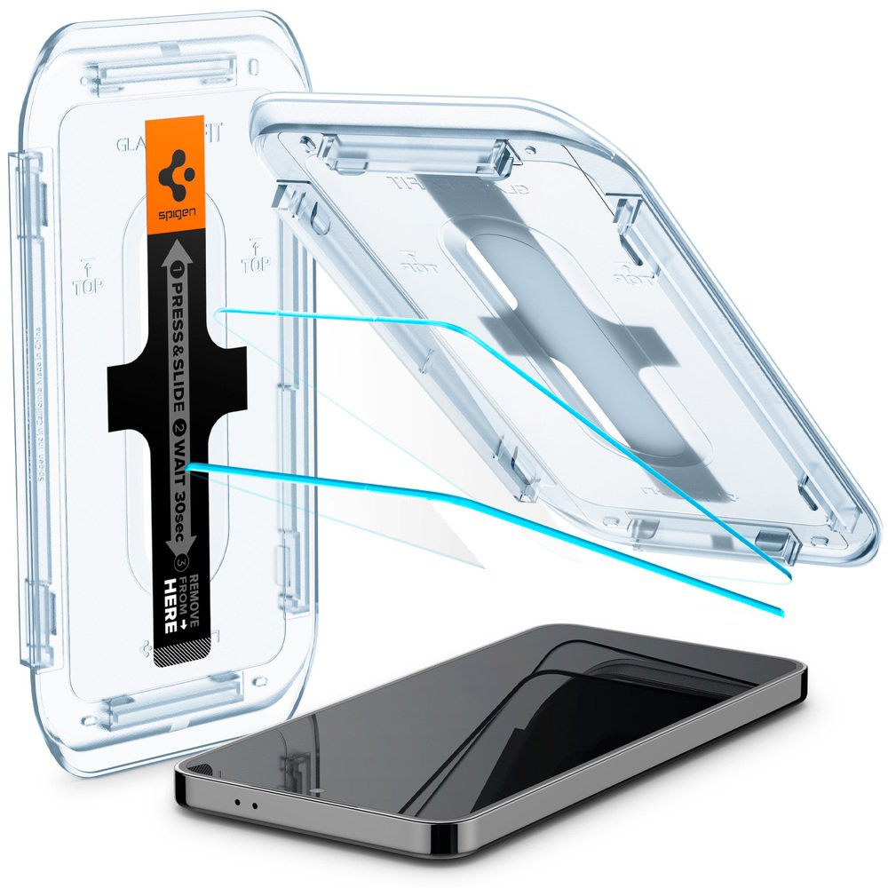 Spigen Glas.Tr Ez Fit 2-Pack - Szklo Hartowane Do Samsung Galaxy S24 (2 Sztuki)