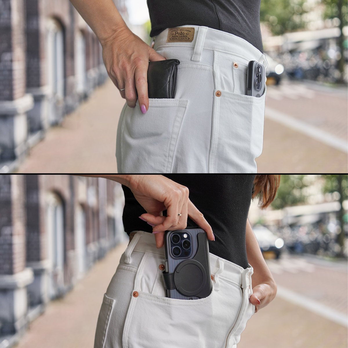 4smarts Universal Magnet Wallet Cardcaddy Xl. Schwarz