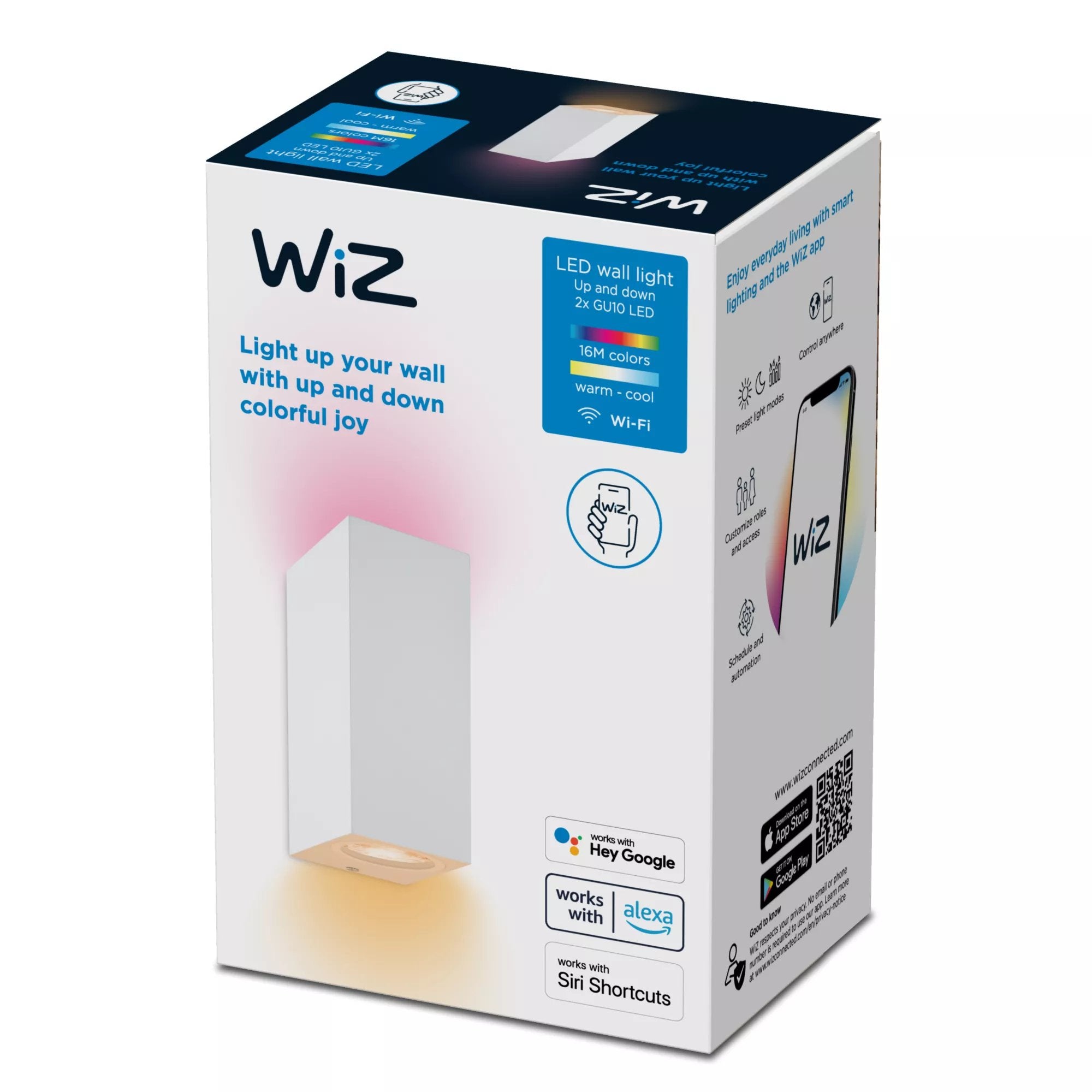 EAN 8719514554597 - WiZ 8719514554597 iluminación inteligente Luz de pared inteligente Wi-Fi/Bluetooth 4,7 W imagen 3