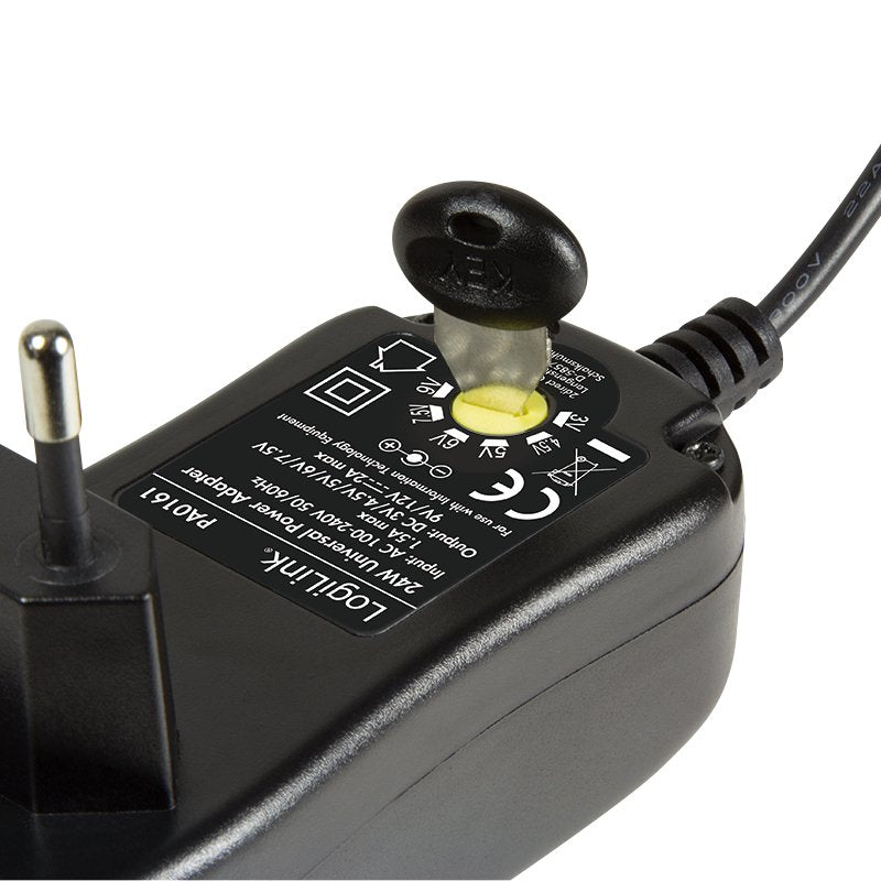 EAN 4052792047097 - LogiLink PA0161 adaptador e inversor de corriente Interior 24 W Negro imagen 5