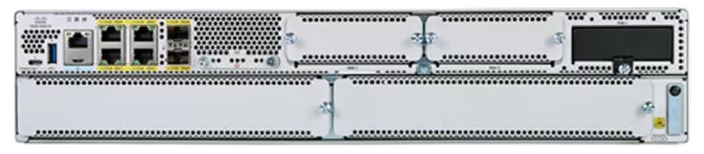 Router Cisco Catalyst 8300-2n2s-6t 1gbe Montaje En Rack Para P/N: C8300-Dna Ucs-E1100d-M6