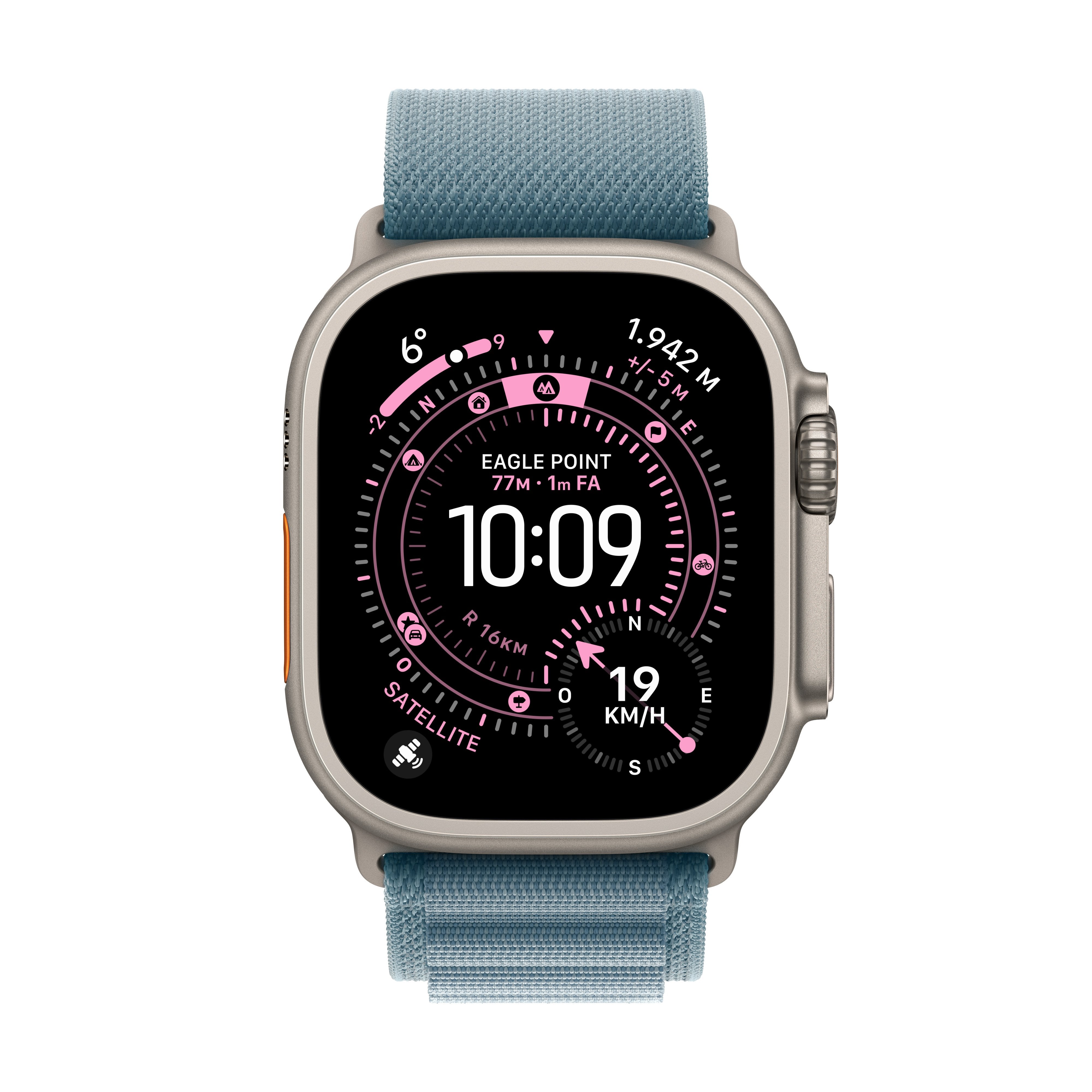 Watch Apple Watch Ultra 3 (2025) Lte 49mm Titanium Case With Alpine Loop Medium - Blue