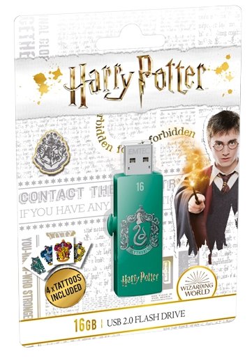 Emtec Usb-Stick 16 Gb M730 Usb 2.0 Harry Potter Slytherin