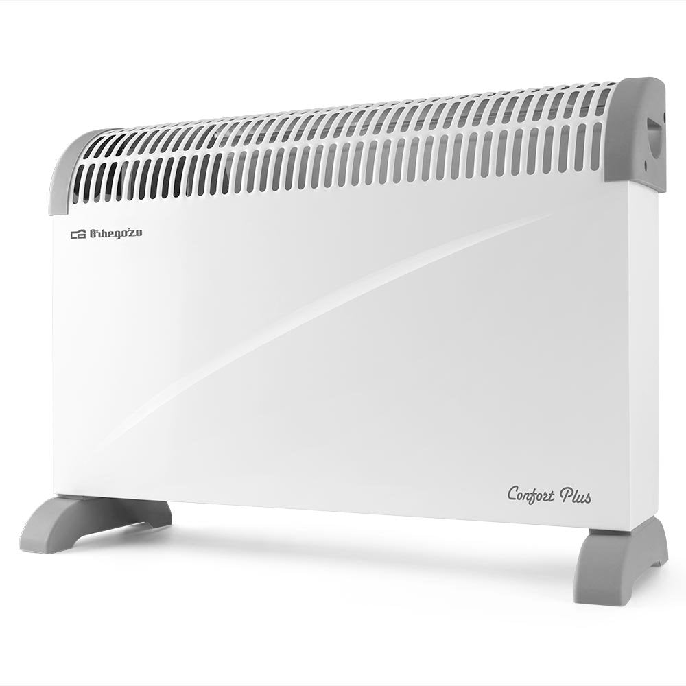 EAN 8436044528576 - Orbegozo CV 4000 A calefactor eléctrico Interior Gris, Blanco 2000 W Convector imagen 1
