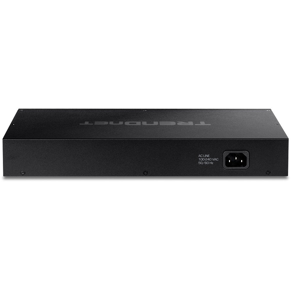 EAN 0710931162349 - Trendnet TPE-TG182 switch Gigabit Ethernet (10/100/1000) Energía sobre Ethernet (PoE) 1U Negro imagen 3