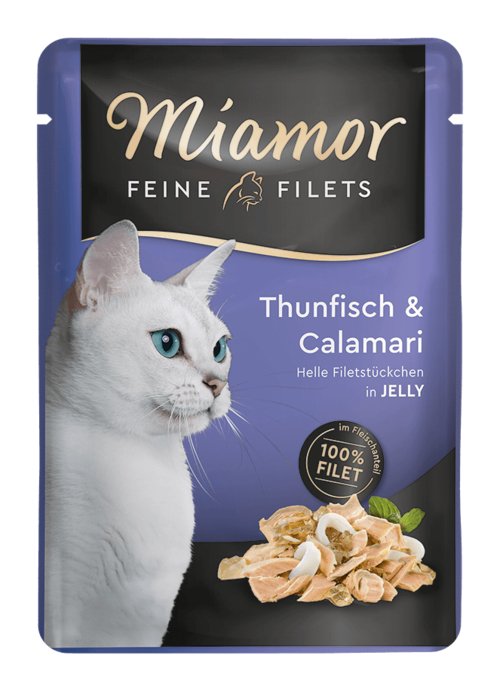 Miamor Feine Filets De Atún Con Calamares 100g