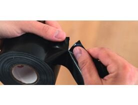 Cinta Americana Negra 25m X 48mm 560903 Fischer