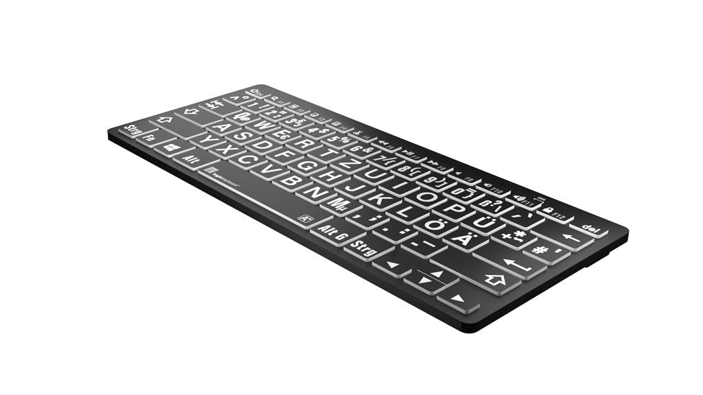 EAN 5707795017972 - Logickeyboard LKB-LPWB-BTPC-DE teclado Universal Bluetooth QWERTZ Alemán Negro imagen 2