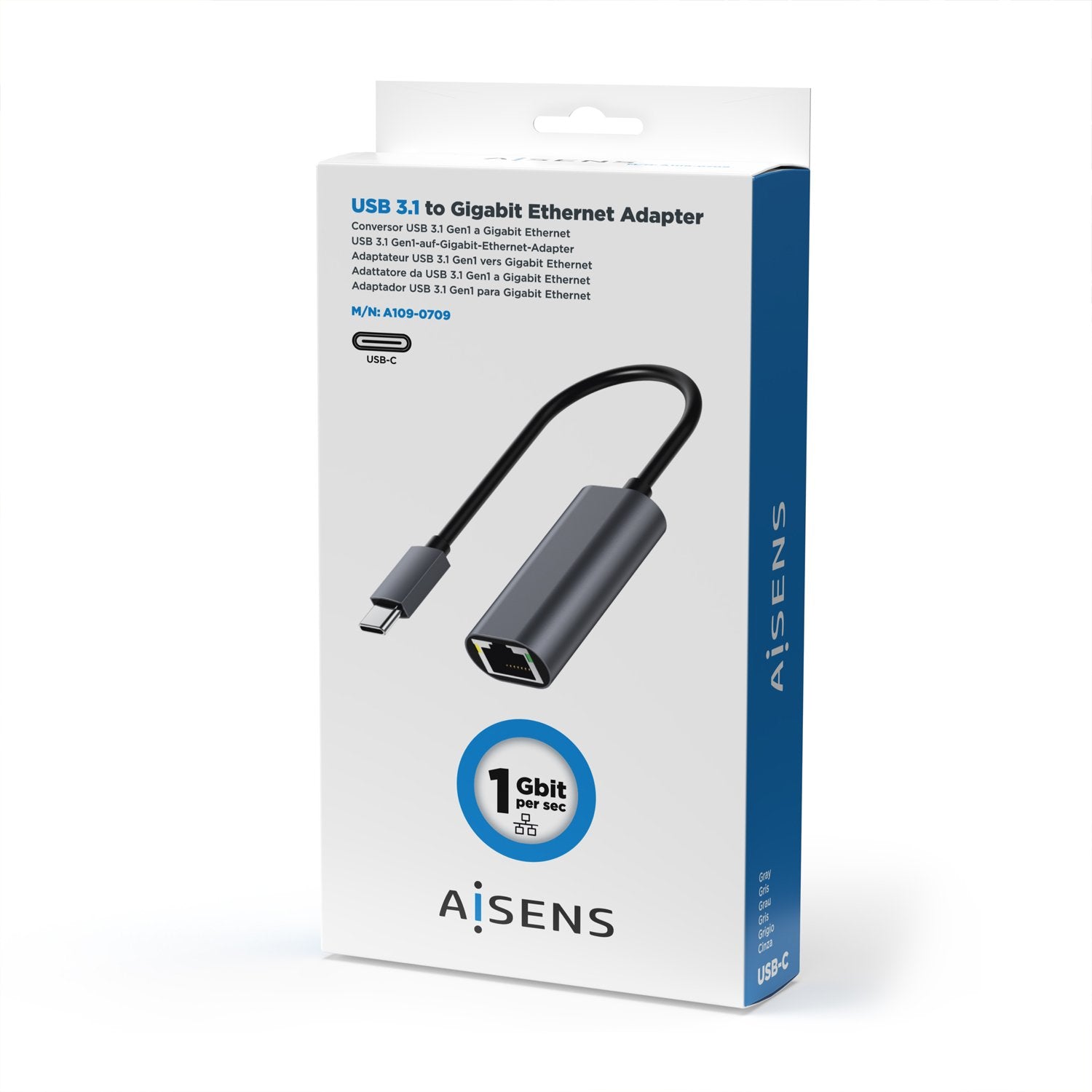EAN 8436574708462 - AISENS A109-0709 adaptador y tarjeta de red 1000 Mbit/s imagen 4
