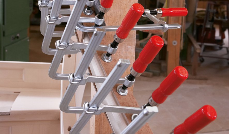 EAN 4008158024608 - BESSEY GS16 abrazadera Abrazadera en F 16 cm Aluminio, Rojo imagen 6
