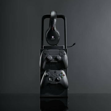 Soporte Para Accesorios De Taquilla Para Juegos Numskull - Deminy Light Logo