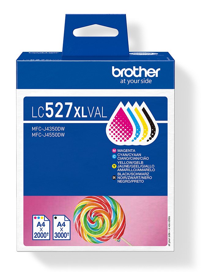 Lc527xlval Value Pack High Yield Cmyk, Up To 1 X 3 000 +