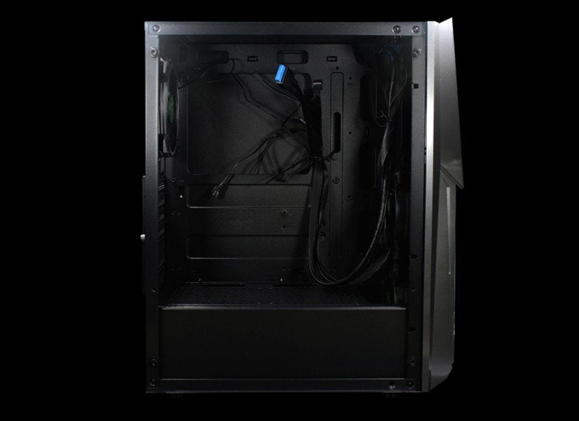 Caja Pc Droxio Gaming Burner Lat. Cristal Templad