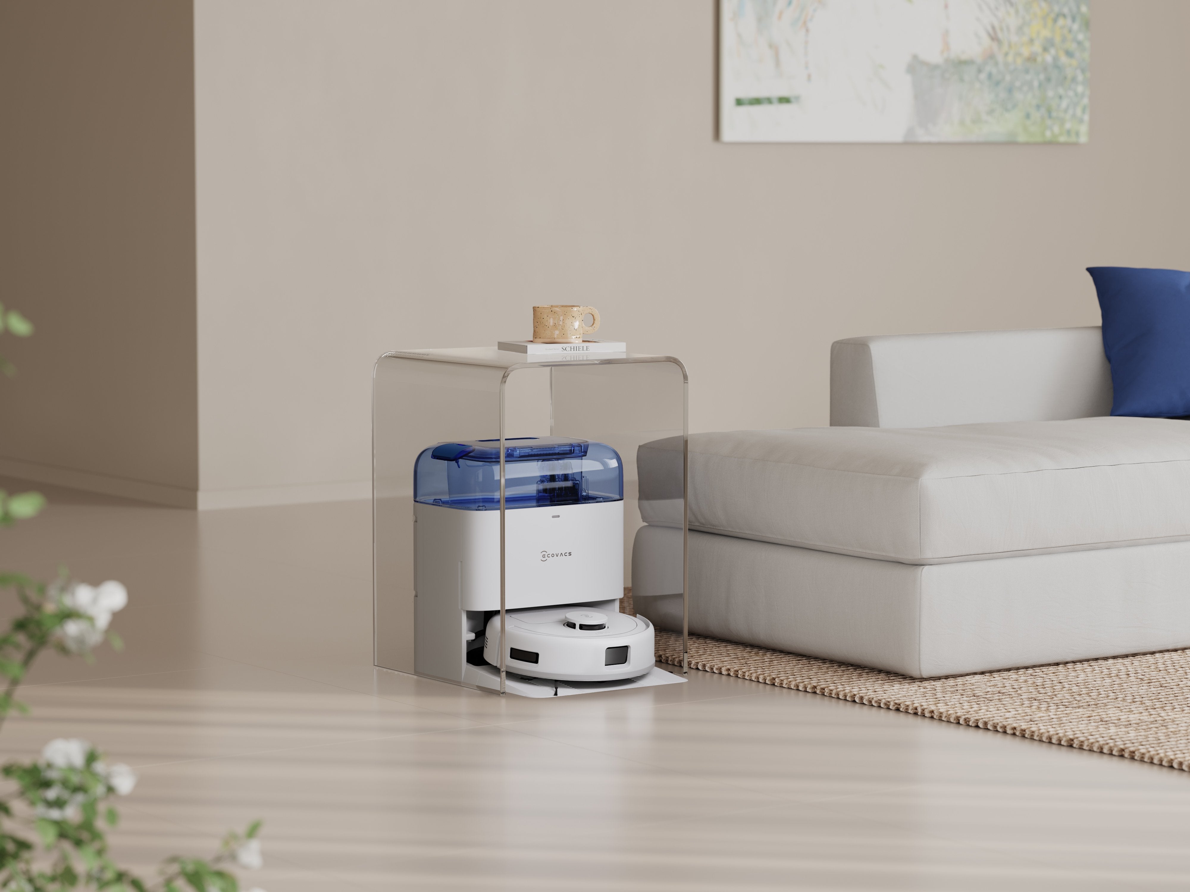 EAN 6970135036530 - Ecovacs Deebot MINI Blue Azul, Blanco imagen 12