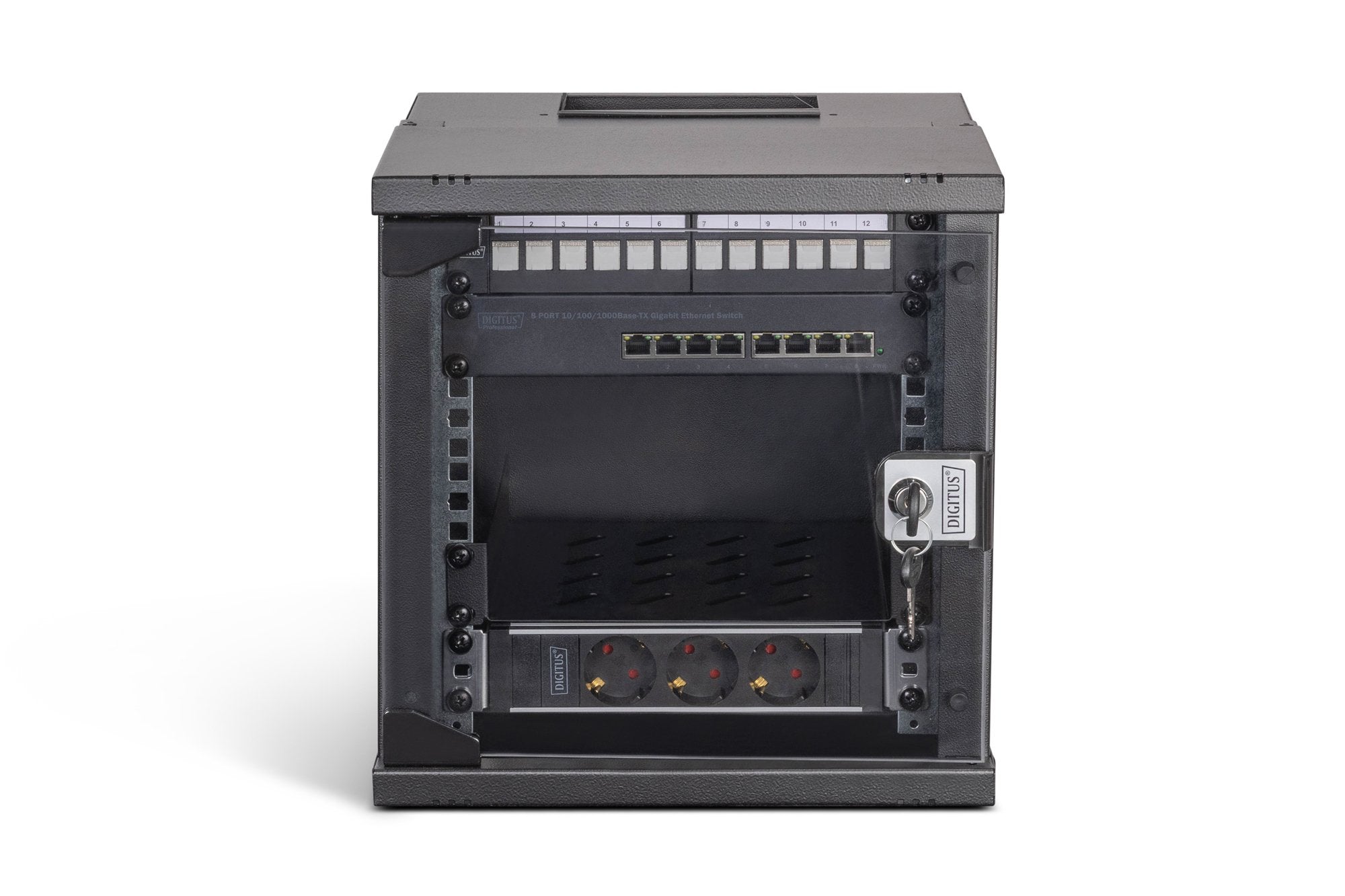 EAN 4016032499466 - Digitus DN-49101-SET armario rack Bastidor de pared Negro imagen 4