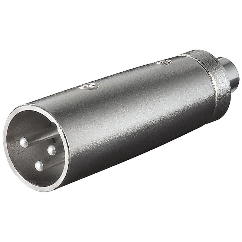 Goobay Adaptador Xlr, Conector Cinch > Conector Xlr De 3 Pines 27458