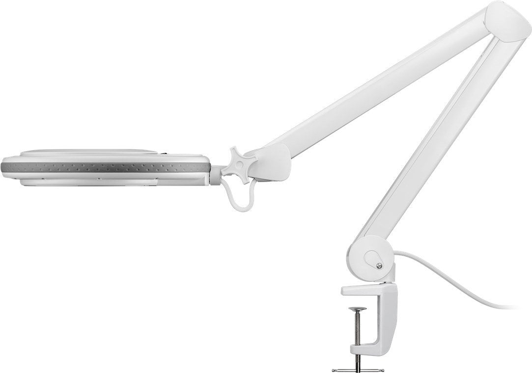 Lámpara De Aumento Con Lupa 8w 650lm 127mm Cristal 60led