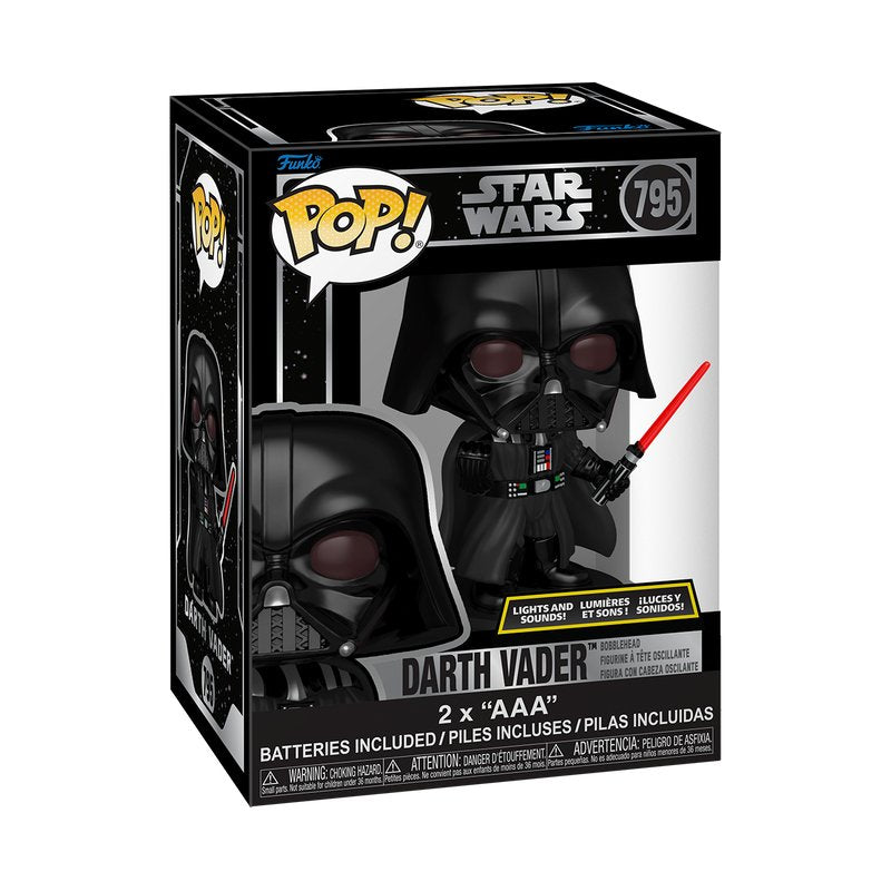 EAN 0889698864541 - FUNKO POP! Lights and Sounds Darth Vader with Lightsaber imagen 4