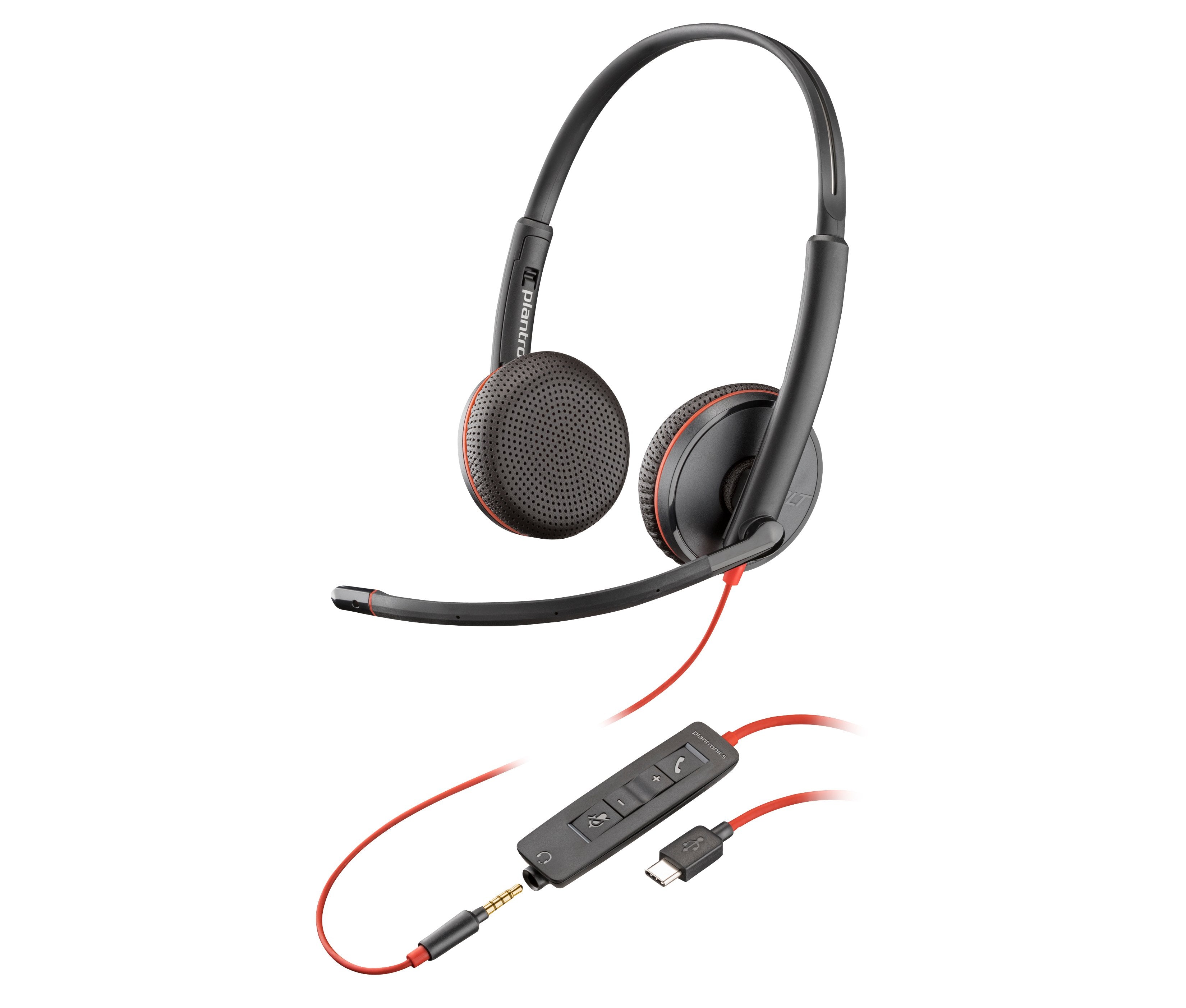 EAN 0197497211177 - HP Poly Blackwire C3225 Stereo USB-C Headset Alámbrico De mano Oficina/Centro de llamadas USB tipo A Negr imagen 1