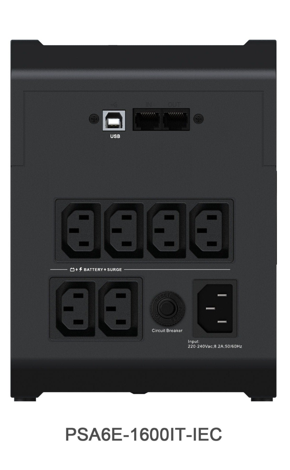 Sai Vertiv Psa6e-1600it-Iec (Ups) Línea Interactiva 1,6 Kva 925 W 6 Salidas Ac