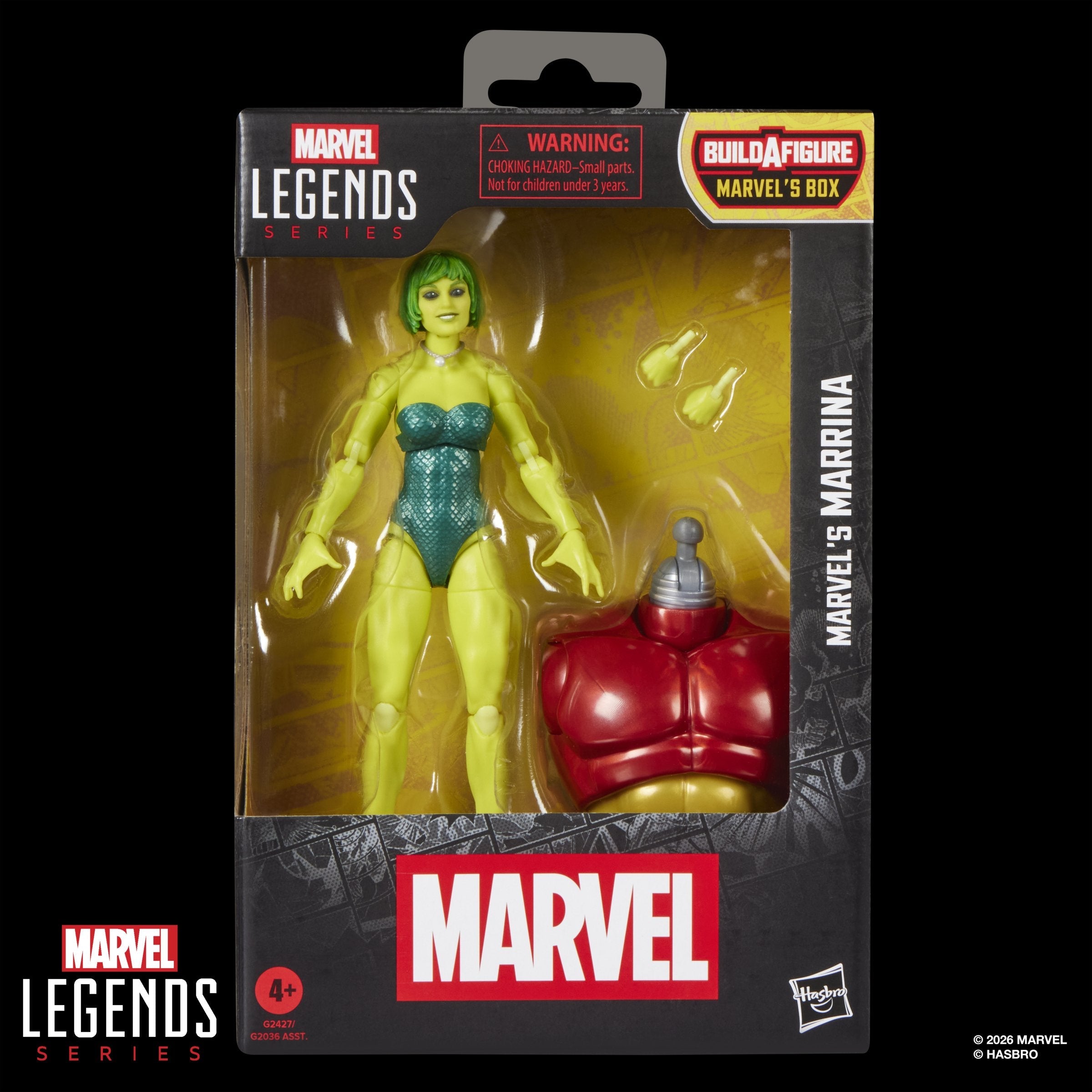 Figura Marvels Marrina Marvel Legends Series 15cm