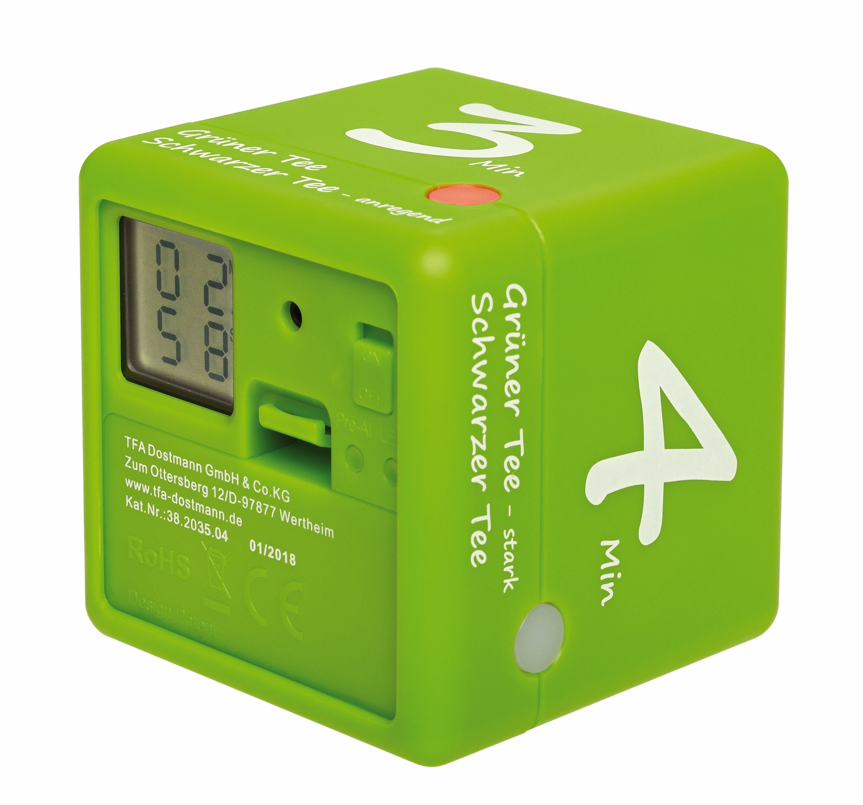Tfa 38.2035.04 Cube Timer Digital Tea Timer
