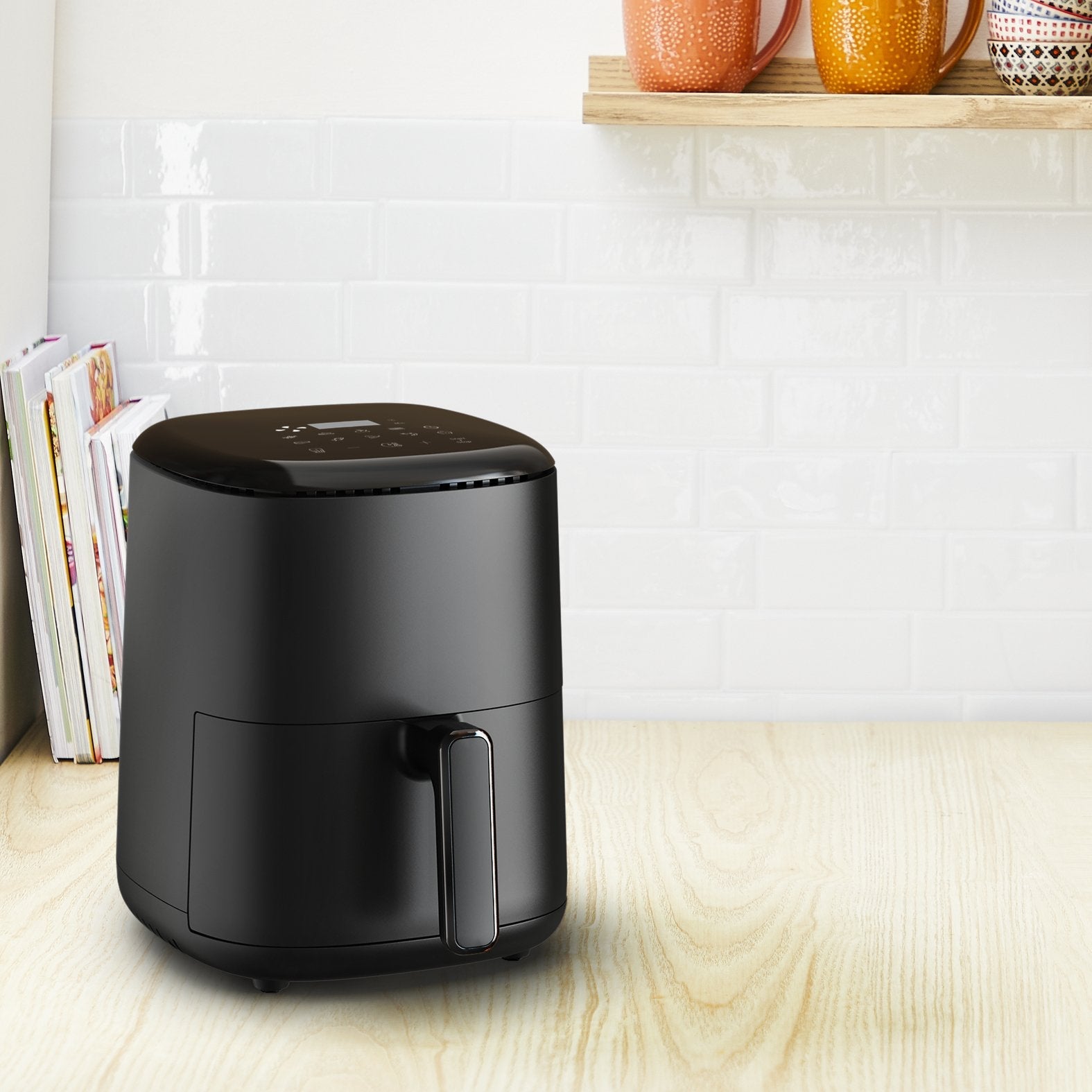 EAN 3045387291020 - Tefal Easy Fry EY145810 freidora Sencillo 3 L Independiente 1300 W Freidora de aire caliente Negro imagen 10
