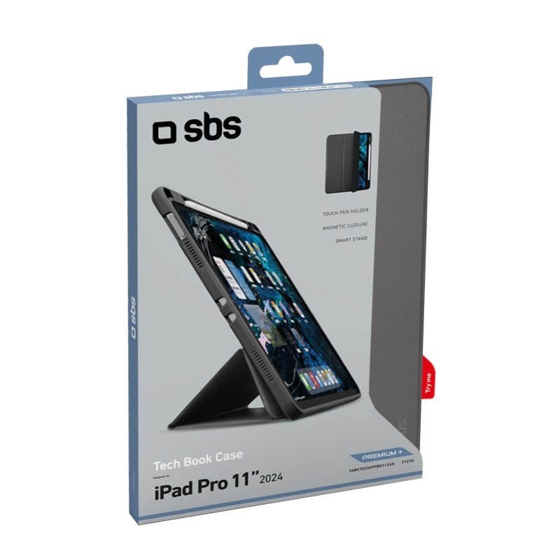 EAN 8018417477270 - SBS TABKTECHIPPRO1124K funda para tablet 27,9 cm (11") Negro imagen 2
