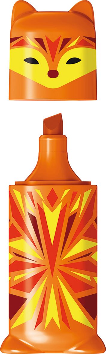 Maped Marcador Mini Friends Surtido Fluorescente En Estuche De 4