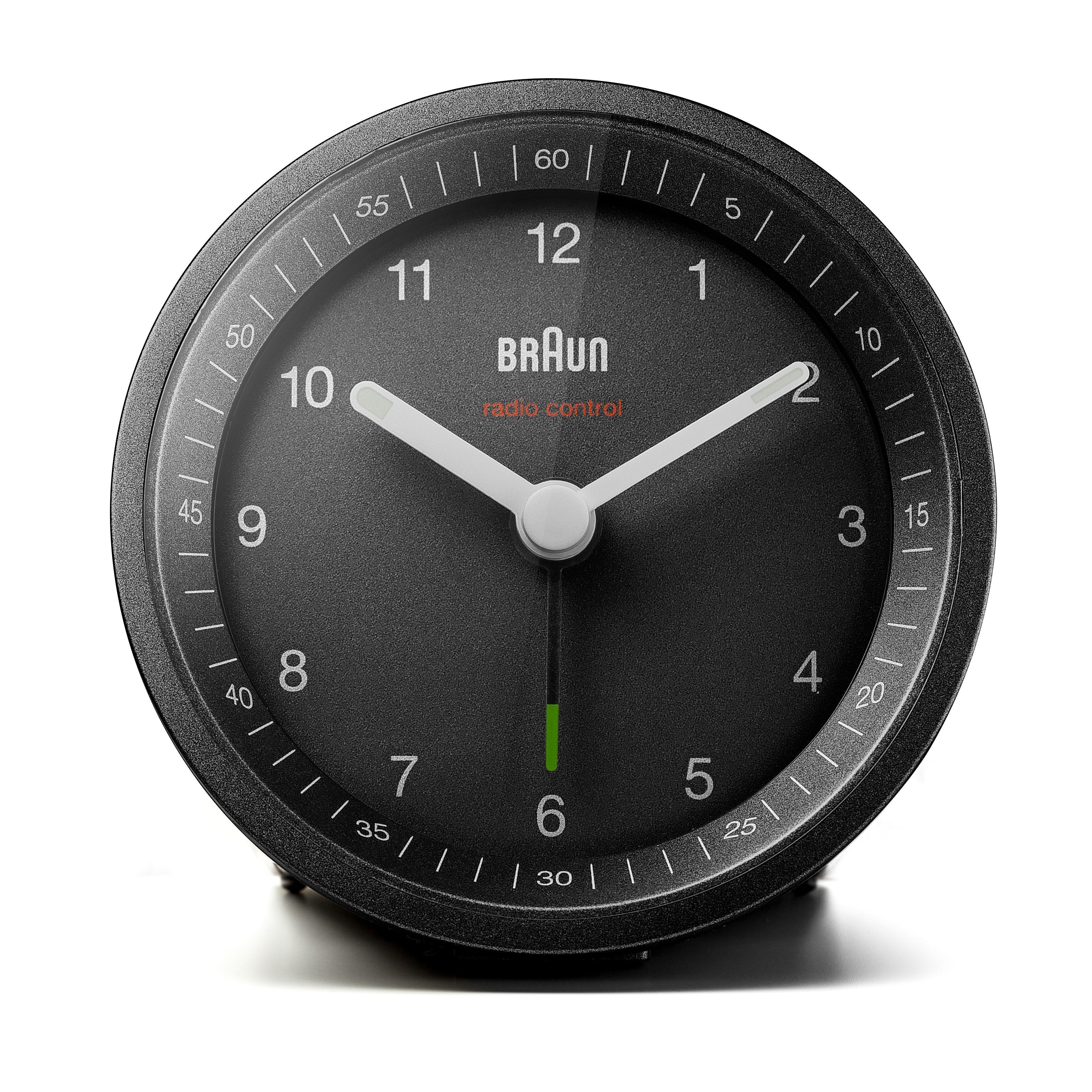 Braun Bc07 Reloj Despertador Analógico Negro
