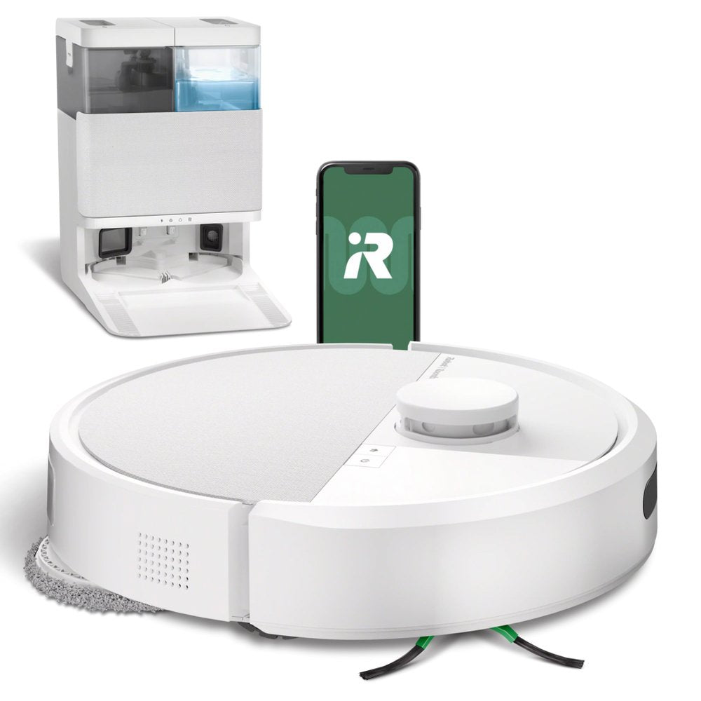 Robot De Limpieza Irobot Roomba Plus 405 Combo + Estación Autowash (Blanco)