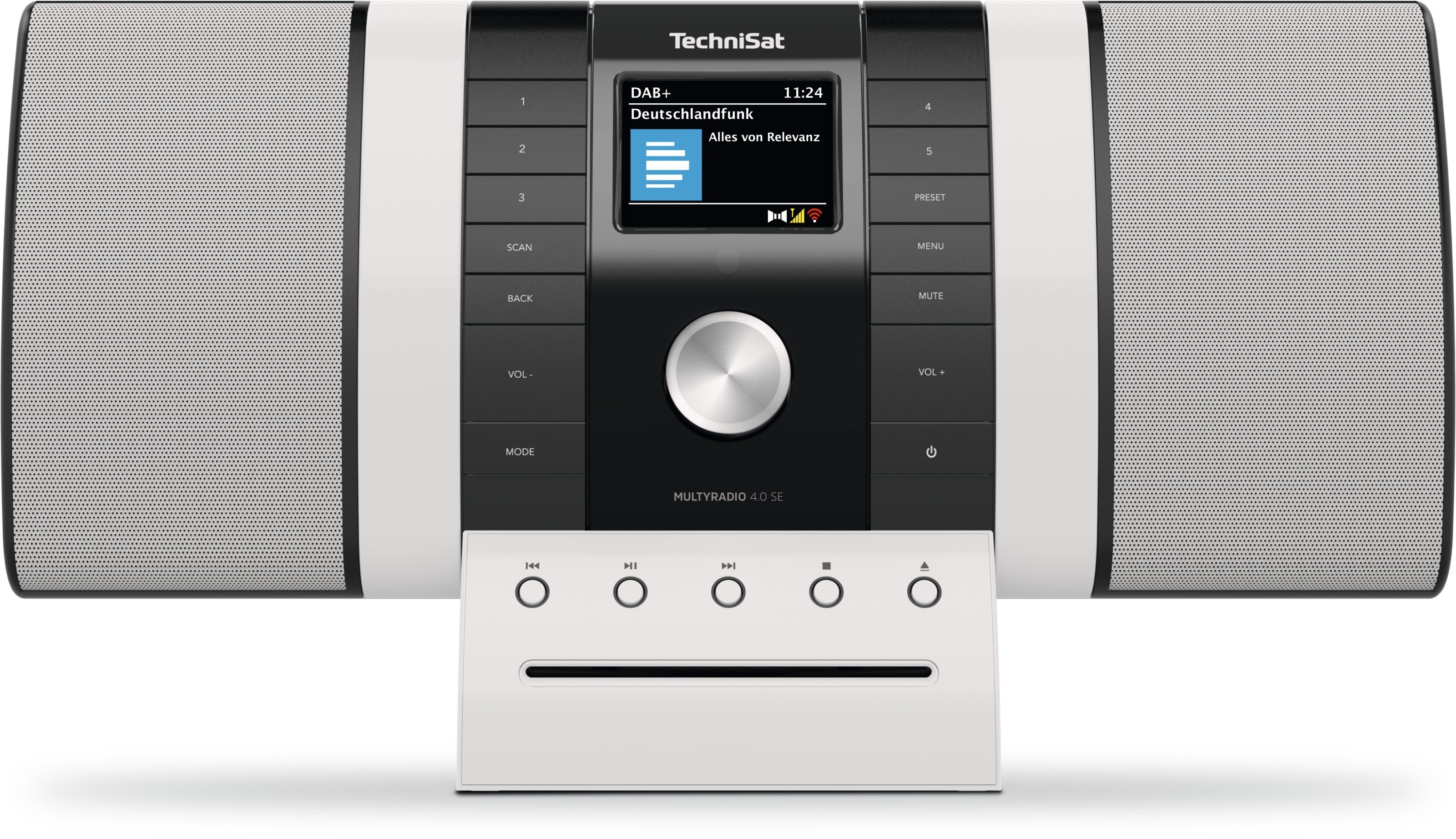 EAN 4019588139831 - TechniSat MULTYRADIO 4.0 Internet Analógico y digital Negro, Blanco imagen 1