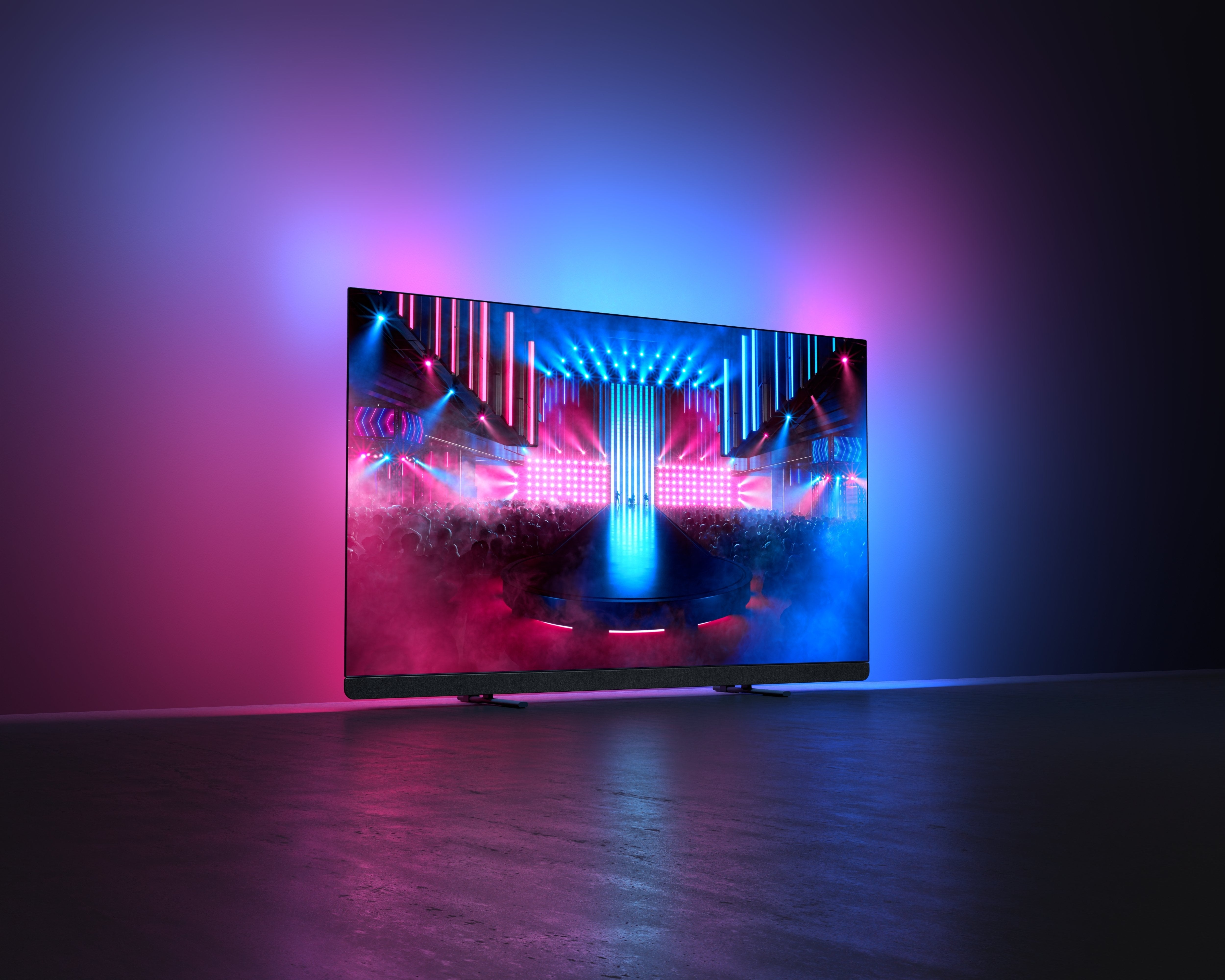 Philips 77oled909/12, Televisor Oled De 194 Cm 77", Antracita, Ultrahd/4k, Hdr, Dolby Atmos, Ambilight 4 Lados, Panel De 120 Hz 77oled909/12