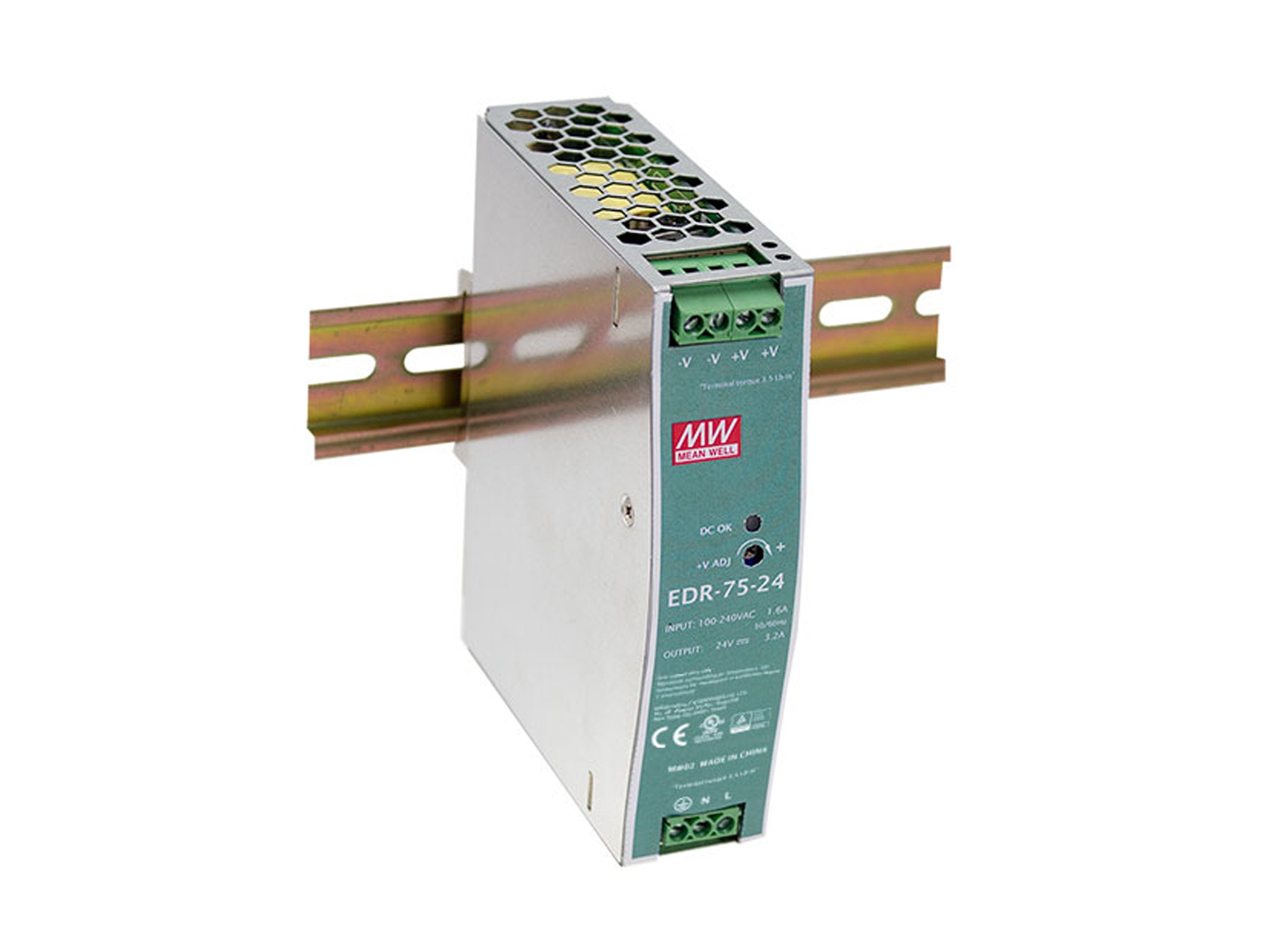 Levelone Pow-4821 Unidad De Fuente De Alimentación 75 W Color Menta, Plata