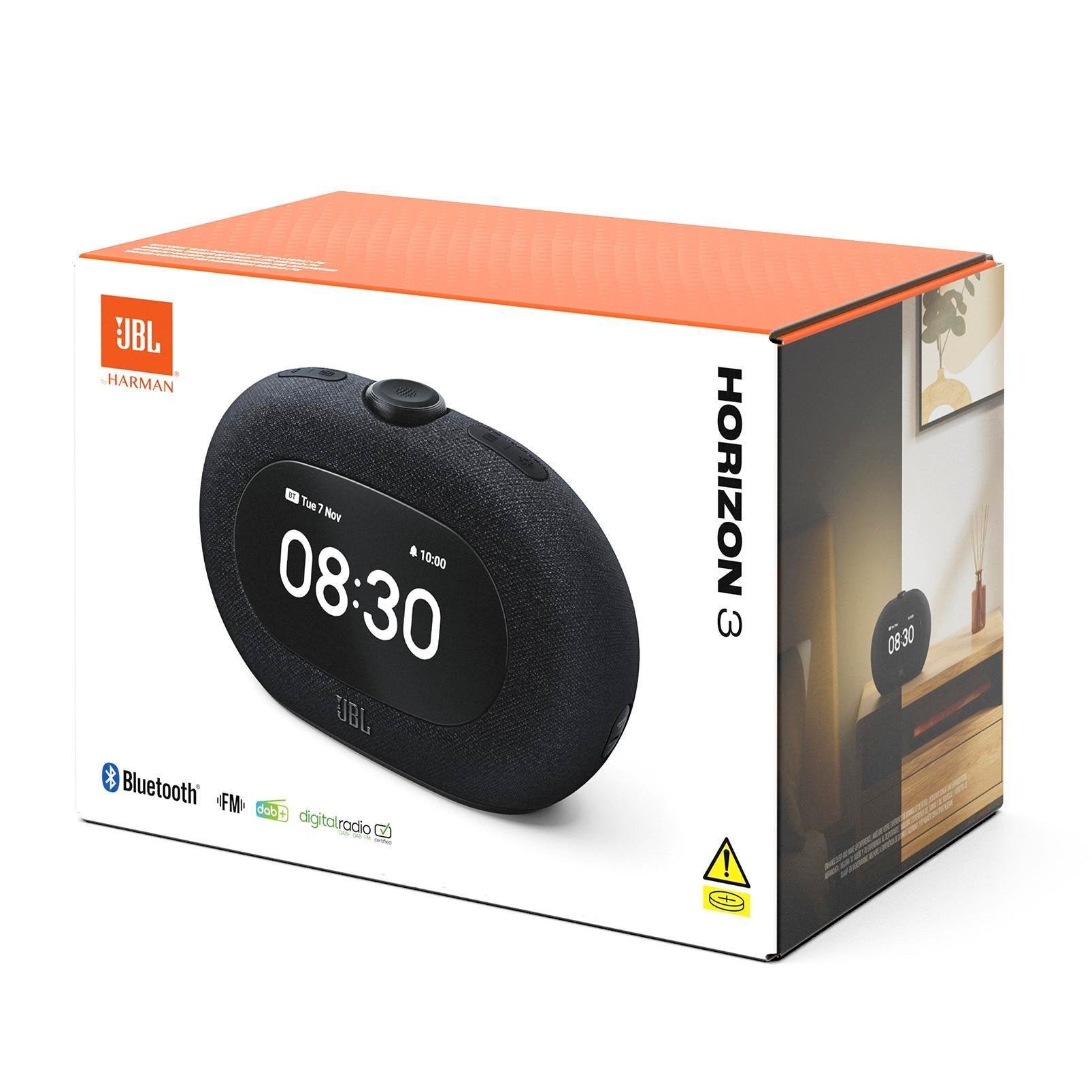 Jbl Horizon 3 Wecker Con Lautsprecher, Negro