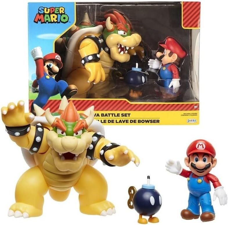 EAN 0039897645124 - Super Mario Bowser’s Lava Battle Set imagen 3
